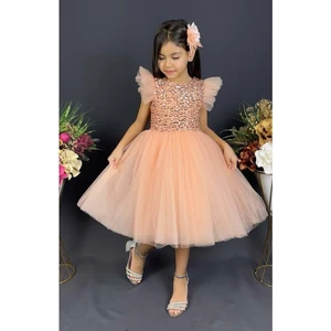 Mnk Baby & Kids Tüllü Kız Çocuk Kpl Elbise MNK0526