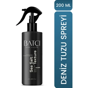 Batçı Hair Ateliler Batçı Hair Atelier Deniz Tuzu Saç Spreyi 200 ml – Doğal Tuzlu, Hacim ve Dolgunluk Etkili, Günlük Kullanıma Uygun
