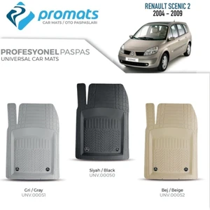 Renault Scenic 2 2004-2009 Oto Paspas Profesyonel 4d (Bej)