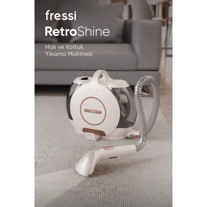 FR-HY01 Retroshine 450W 13 Kpa Sıcak/soğuk Su Krem Halı ve Koltuk Yıkama Makinesi