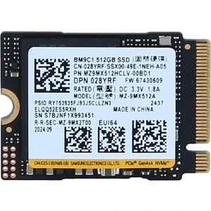 BM9C1 512GB 4850 MB/s /4000MB/S GEN4X4 22X30 M.2 Nvme SSD