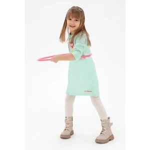 U.s. Polo Assn. Kız Çocuk Su Yeşili Elbise (Triko) 50297180-VR048