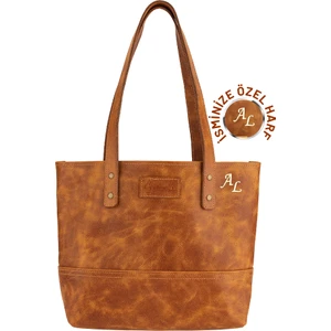 İstanbul Twingold Twingold Kişiye Özel  Deri Tote Bag