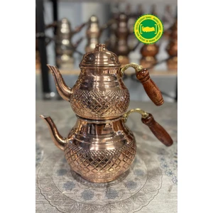 Bakır Petek Işleme Çaydanlık