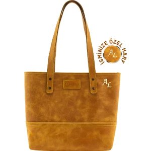 İstanbul Twingold Twingold Kişiye Özel  Deri Tote Bag