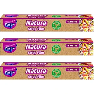 Natura Streç Film 15 Metre (3 Adet)