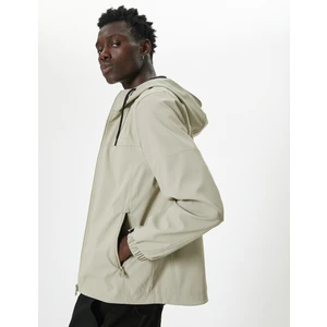 Mevsimlik Ceket Slim Fit Fermuarlı