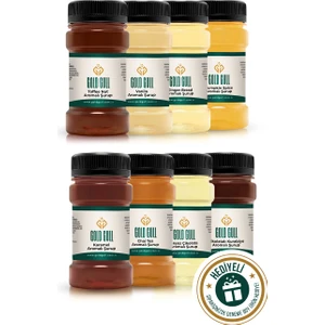 Gold Gull Aromalı Kahve&Meyve Şurupları 8'li Set x 80 Ml 