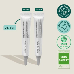 Mary & May Tranexamic Acid+Glutathion Koyu Halka Karşıtı Göz Çevresi Kremi 2'li Set (12GX2)