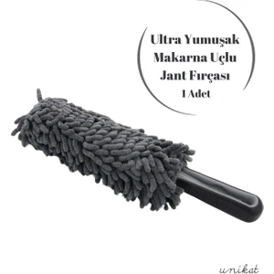 Mikrofiber Jant Temizlik Fırçası - Kalın Makarna Uçlu 1 Adet