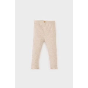 Kız Bebek Düz Paça Fitilli Kaşkorse Basic Düz Tayt Z4676A225SP