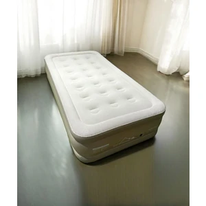 Tek Kişilik Yüksek Şişme Yatak Kamp Seyahat Ev Piknik Şişme Yatak Yerden Yüksek 42CM