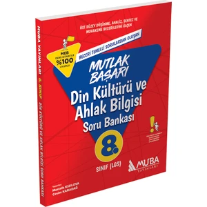 Muba Yayınları 8. Sınıf LGS Yeni Mutlak Başarı Din Kültürü Soru Bankası