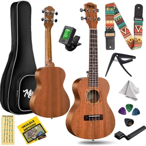 CT-24MC Set Maun Concert Ukulele (Softcase Tuner Capo Metod Nota Sticker Askı Pena)