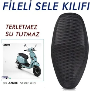 Keskin Motors Rks Azure 50CC Sele Kılıfı Fileli 3D