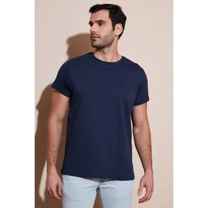 Pamuklu Slim Fit Bisiklet Yaka T Shirt Erkek T SHİRT 541TACTICAL