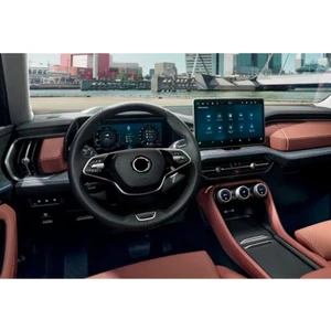 Skoda Kodiaq 13 Inç Navigasyon Dijital Gösterge ve Klima Iç Ekran Uyumlu Nano Ekran Koruyucu 3lü Set