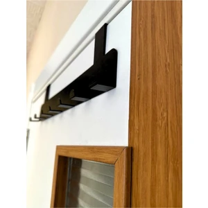 Kapı Arkası Akısı Mat Siyah, Amerikan Kapı Arkası Akısı, Slim Metal Kapı Arkası Askı