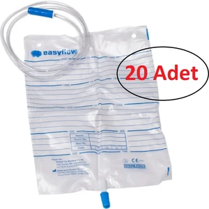 Musluklu Steril İdrar Torbası 2000 ml 20'li Paket