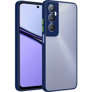 Realme C65 4g Kılıf Mat Kamera Korumalı Renkli Tuşlu Sert Silikon Hux Kapak
