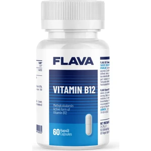 FLAVA VİTAMİN  B12 - 60 KAPSÜL