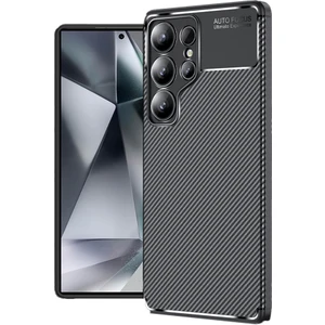 ZORE Galaxy S25 Ultra Uyumlu Kılıf Negro Silikon Kapak-Siyah