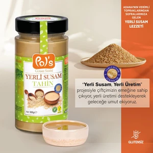 Pol's Gurme Yerli Susam Serisi Tahin 500 g