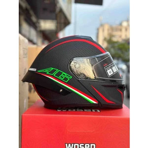 Karbon Desenli Çene Açılır | Çelik Mekanizma / Güneş Gözlüğü 