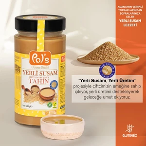 Pol's Gurme Yerli Susam Serisi Çifte Kavrulmuş Tahin 500 g