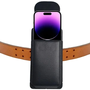 iPhone 14 Pro Max Kılıf Kemer Kılıfı | Kapaklı Mıknatıslı Bel Kılıf