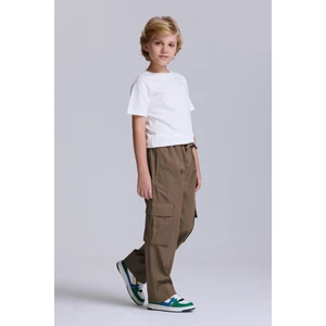 (Kids Boy) Gabardin Kargo Pantolon