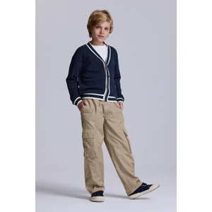 (Kids Boy) Gabardin Kargo Pantolon
