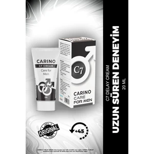 Carino E Bella C7 Rötar Erkek Kremi 20 ml
