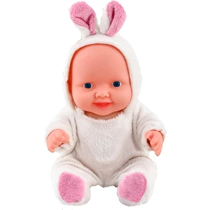 Global Toys Tavşan Figürlü Konuşan Roza Et Bebek