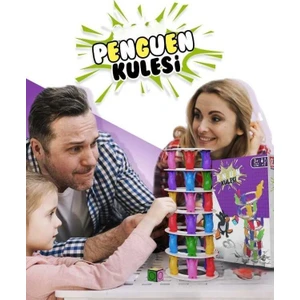 Do Toys Şanslı Penguen Kulesi Eğitici Zeka ve Aktivite Oyunu Eğlence Kutusu Eğitici Oyuncak