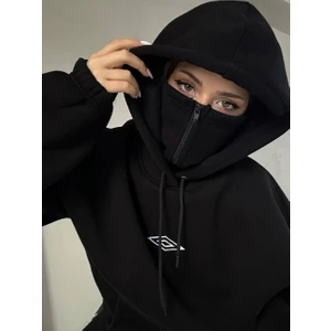 Rex Moda Kar Maskeli Oversize Unisex Sweatshirt