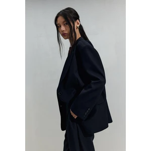 Suud Collection Lacivert Maskülen Blazer Ceket