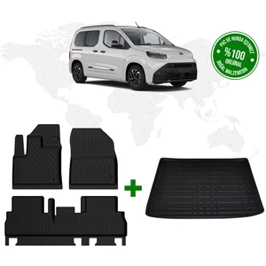 Toyota Proace City 4d Havuzlu Paspas ve Bagaj Havuzu 2024 Model ve Sonrası