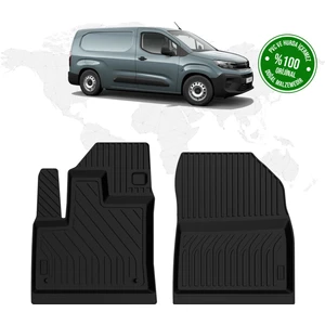 Opel Combo Panelvan 4d Havuzlu Paspas (Ön 2 Parça) 2024 Model ve Sonrası