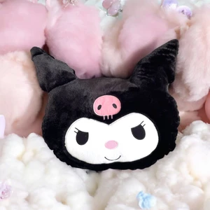 Sevimli Kuromi Yastık & Uyku Arkadaşı Yumuaşak Peluş Kumaş Kuromi Yastık & Yumuşak Peluş Oyuncak