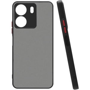 Xiaomi Redmi 13C Kılıf Mat Kamera Korumalı Renkli Tuşlu Sert Silikon Hux Kapak