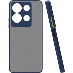 Infinix Note 30 4g Kılıf Mat Kamera Korumalı Renkli Tuşlu Sert Silikon Hux Kapak