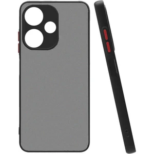 Infinix Hot 30 Kılıf Mat Kamera Korumalı Renkli Tuşlu Sert Silikon Hux Kapak