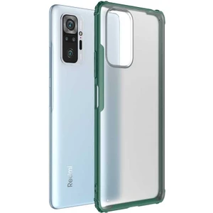 Xiaomi Redmi Note 10 Pro Kılıf Volks Kapak-Koyu Yeşil