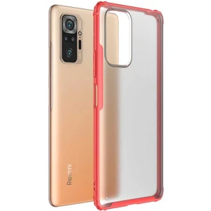 Xiaomi Redmi Note 10 Pro Kılıf Volks Kapak-Kırmızı