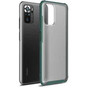 Xiaomi Redmi Note 10S Kılıf Volks Kapak-Koyu Yeşil