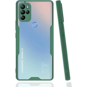 General Mobile 21 Pro Kılıf Parfe Kapak-Koyu Yeşil