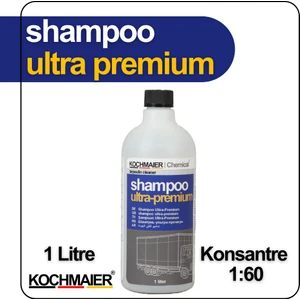 Shampoo Ultra Premium Oto Araç Cilalı Fırçasız Şampuan Kopüklü Konsantre 1:60 1 Litre