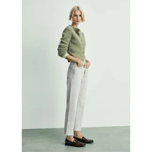 Düz Kesim Crop Jean