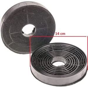 / Esty 2240-2241 Davlumbaz Karbon Filtre ( 14 cm - 2 Adet)